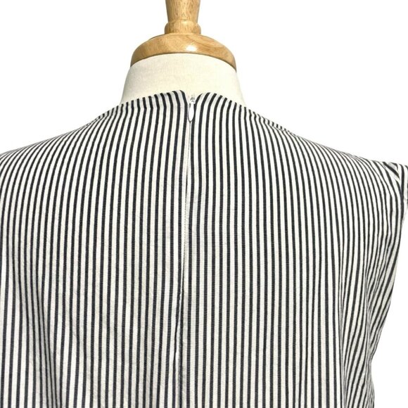 Anthropologie Maeve Nautical Preppy Stripe Asymmetrical Sleeveless Top size XL - Picture 8 of 12